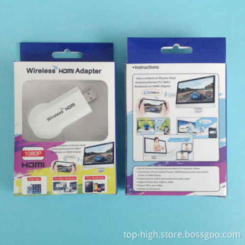 Miracast Wireless HDMI transmitter and receiver for Samsung accessory